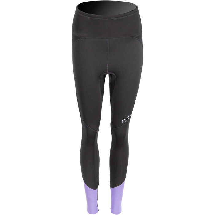 2023 Prolimit Frauen Airmax 1.5mm Neoprenanzug SUP Trousers 400.14740.040 - Black / Lavender